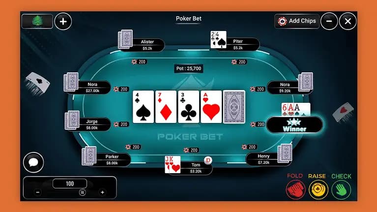 Poker Game Lobby Screen poker game lobby screen