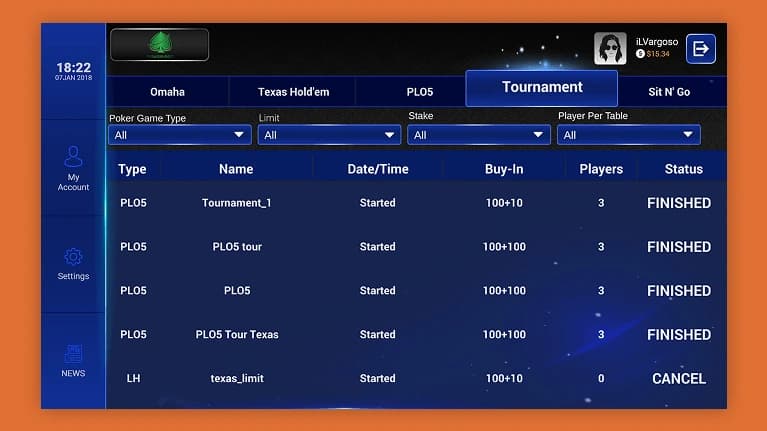 Poker Game Tournament Screen poker game tournament screen