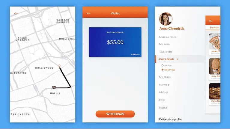 Wallet - Food Delivery App Clone wallet - food delivery app clone