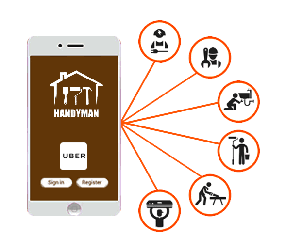 Uber for handyman services app