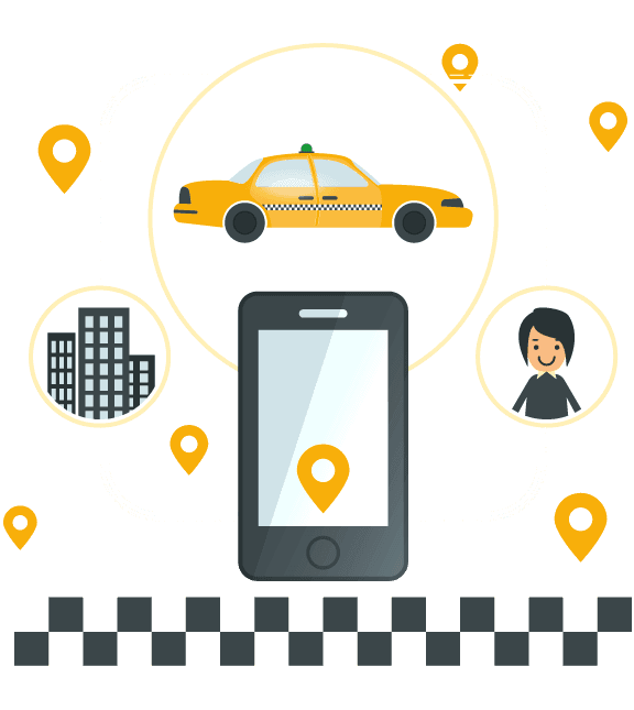 taxi app design