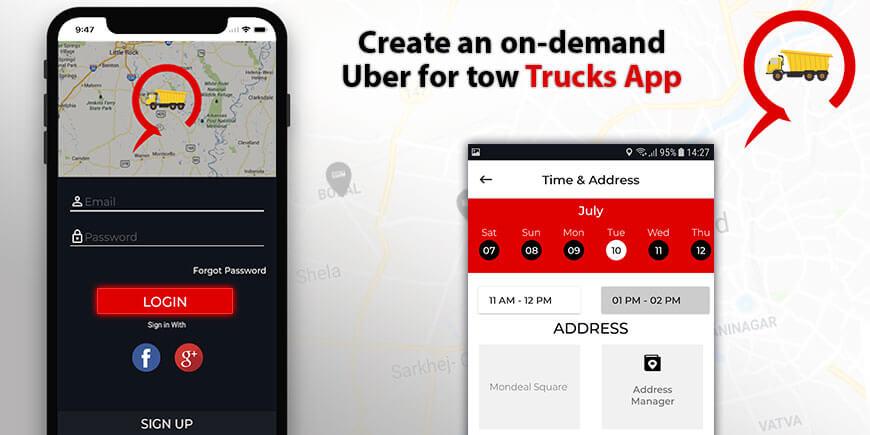 Uber for Tow Trucks App