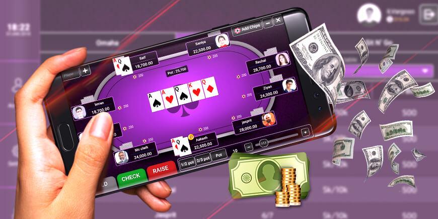 Poker Game App for iOS and Android