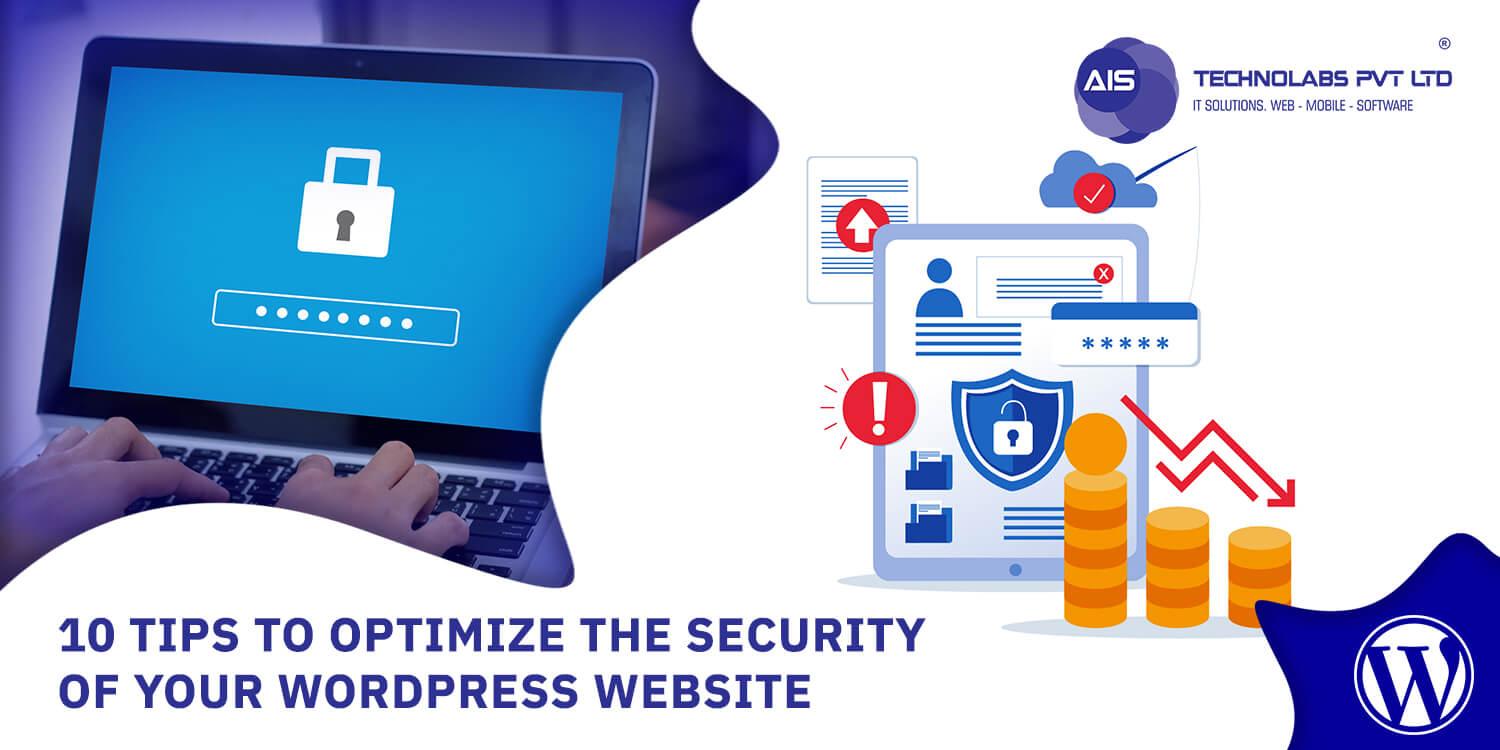 Tips to optimize the security of your wordpress website