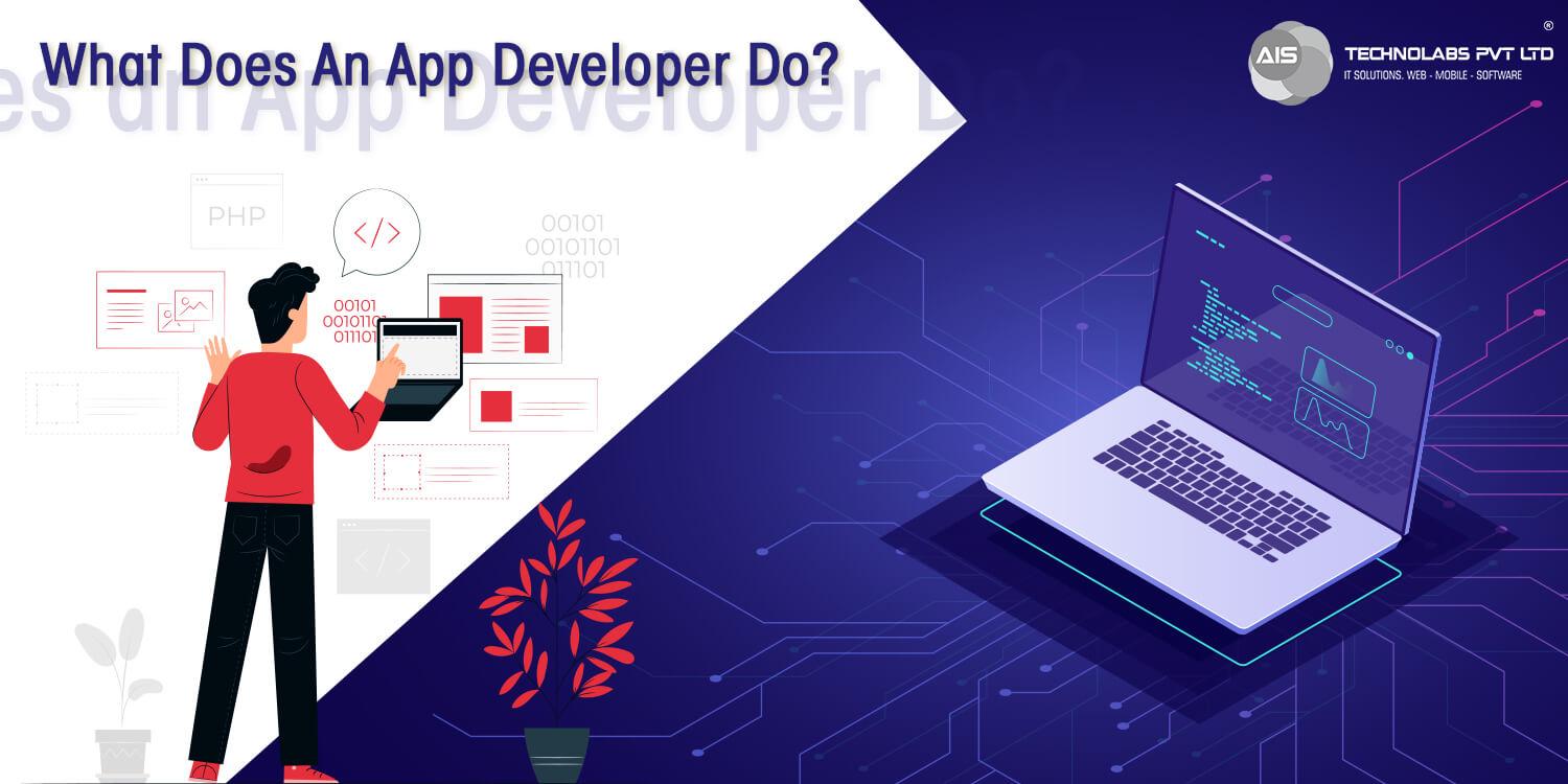 What does an app developer do