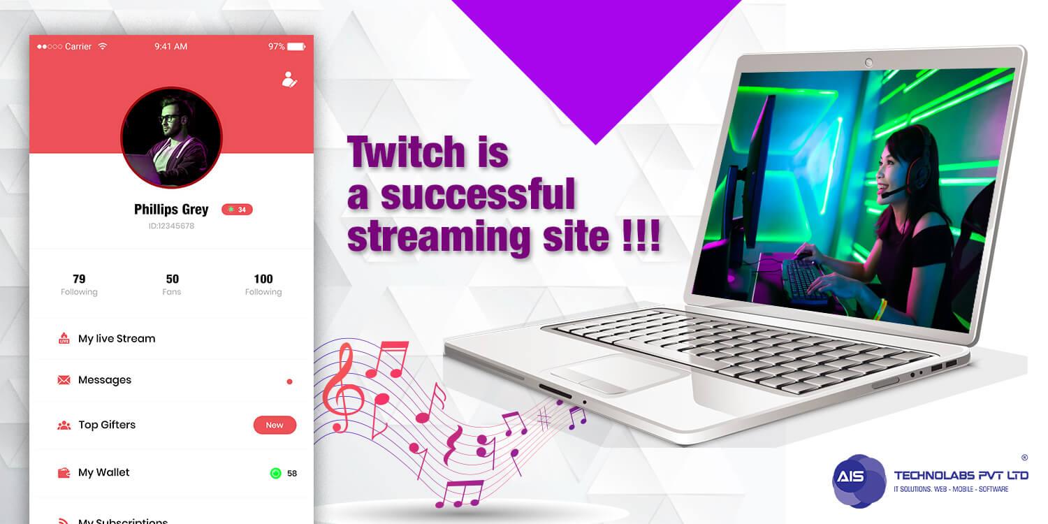 Twitch streaming site