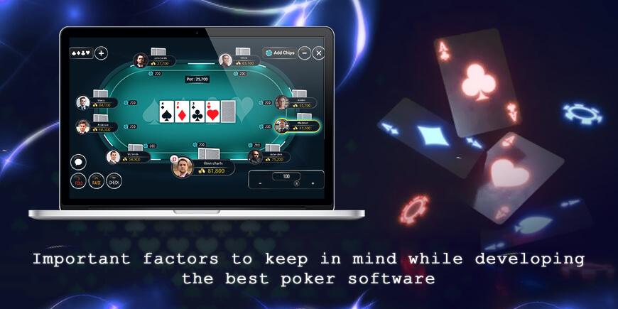 online poker software development