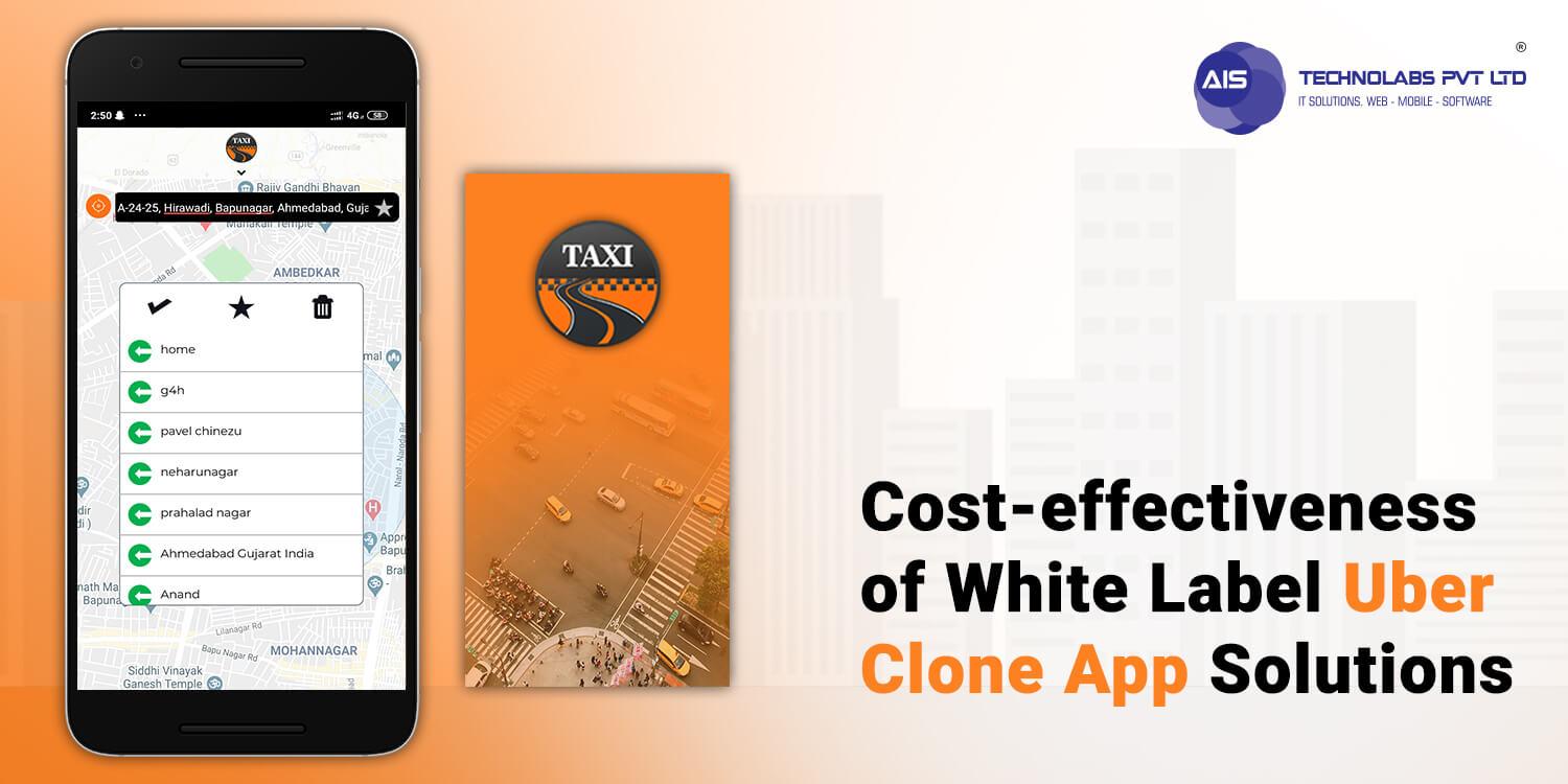 White label uber clone app