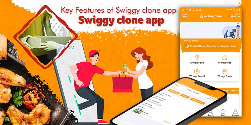  Features of Swiggy clone app