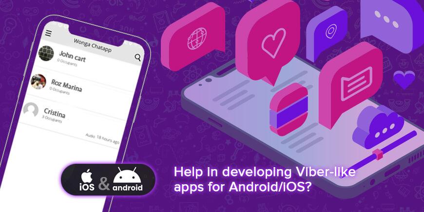 How can AIS Technolabs help in developing Viber-like apps for Android/iOS?