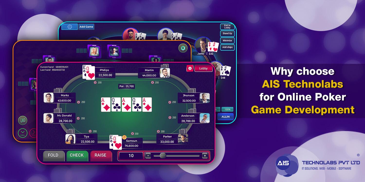 Why Choose AIS Technolabs for Online Poker Game Development?