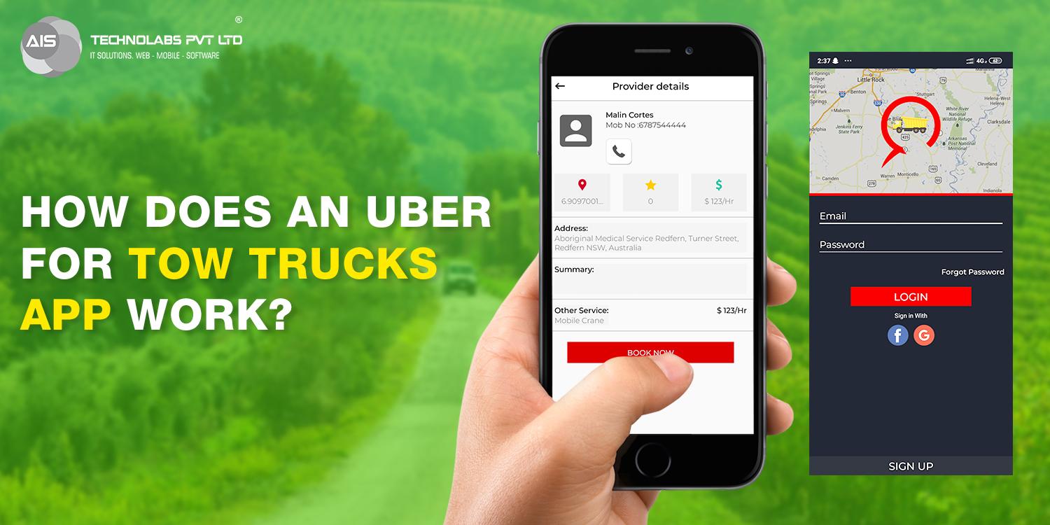 How Does An Uber For Tow Trucks App Work?