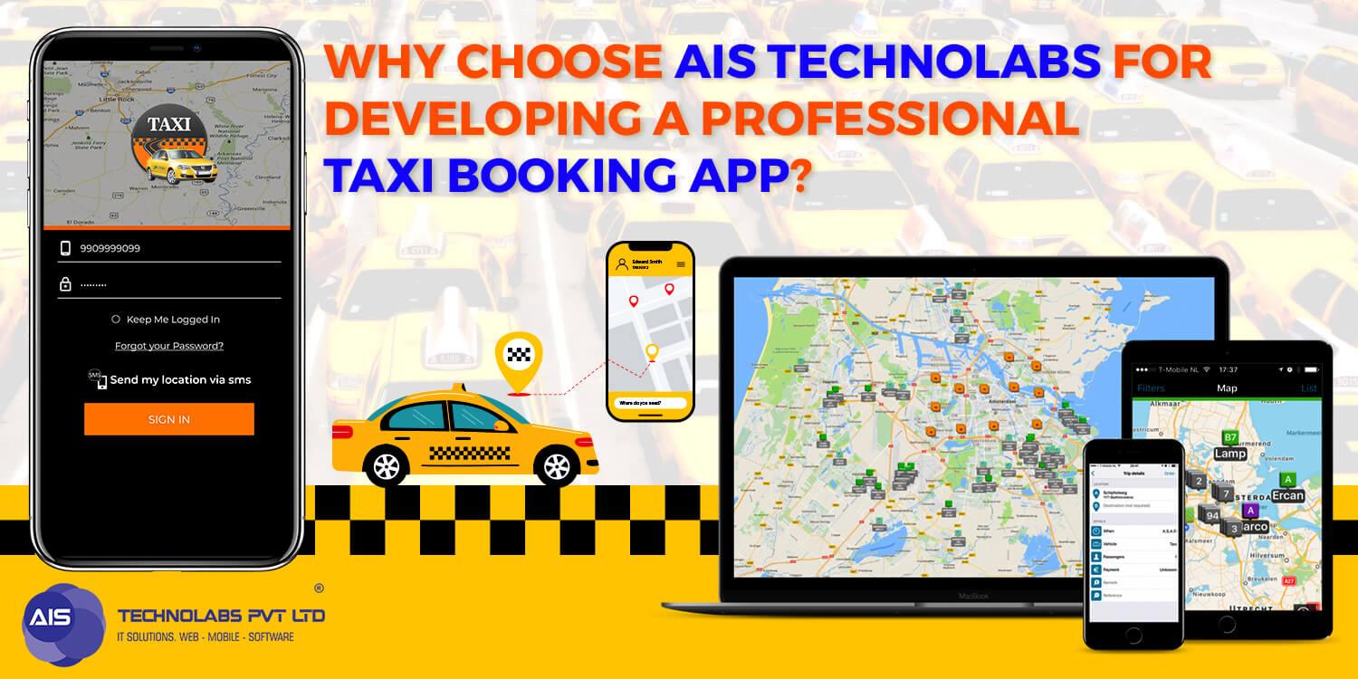 professional taxi booking app