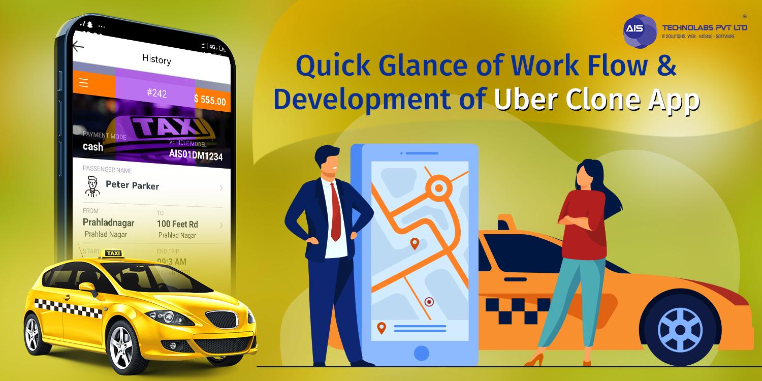Work Flow Development of Uber Clone App