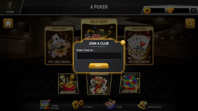 Our App Join Club Screen our app join club screen