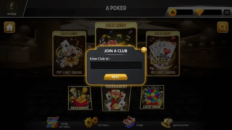 Our App Join Club Screen our app join club screen