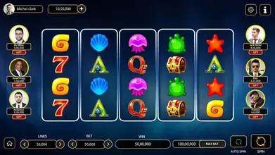 Fortune Theme Slot Game Interface Screen fortune theme slot game interface screen